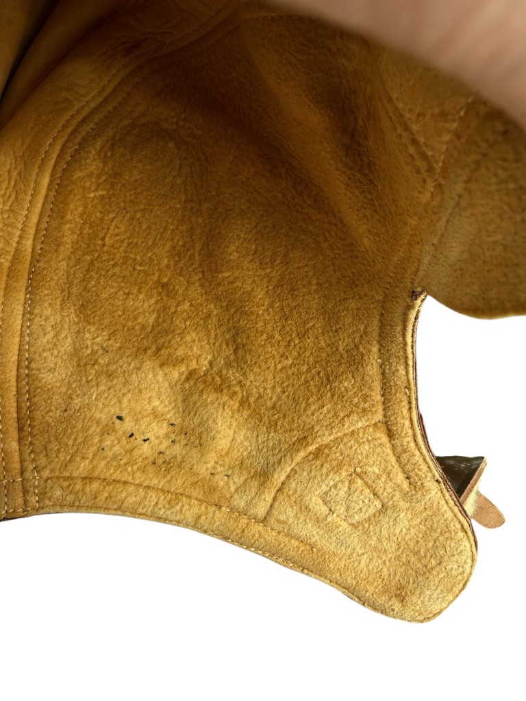 Original WWII USN NAF 1092 Flight Cap - Image 8