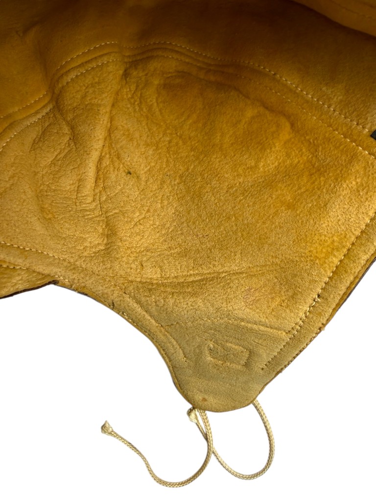 Original WWII USN NAF 1092 Flight Cap - Image 7