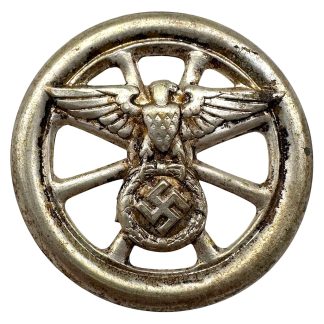 Original German NSKK driver sleeve badge steering wheel insignia WWII National Socialist Motor Corps