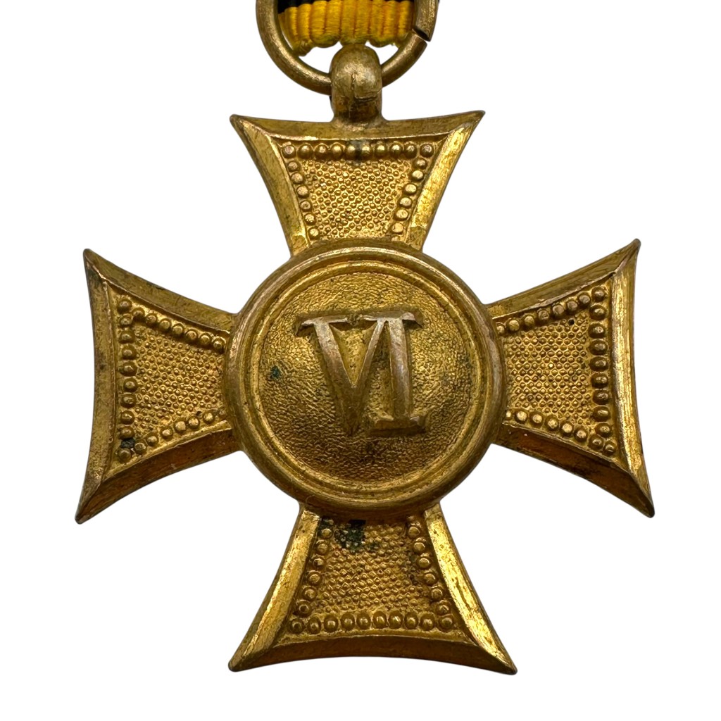 Original 1911-1918 Austro-Hungarian Dienstauszeichnung VI Jahre medal for 6 years service