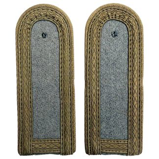 Original Cold War DDR era German NVA Unterfeldwebel Felddienst shoulder boards for combat uniform