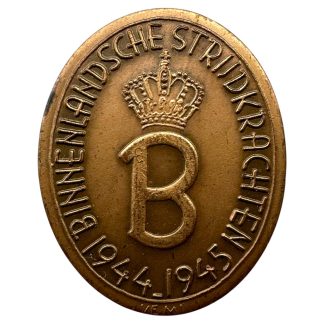Original Dutch Remembrance Badge Nederlandse Binnenlandse Strijdkrachten 1944-1945