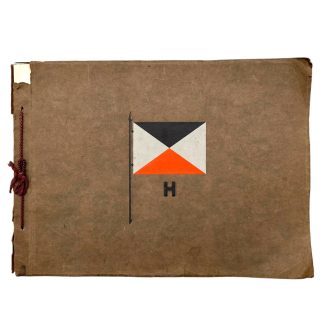 Original Wehrmacht Panzerkorps photo book West Campaign 1940 with maps, tanks and German military photographs from WWII France campaign