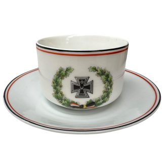 Original WW1 German army porcelain cup and saucer