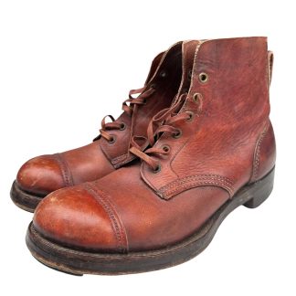 Original WWII British army officers ankle boots