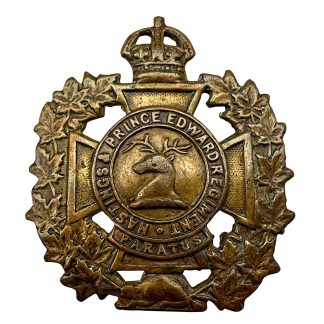 Original WWII Canadian beret badge Hastings and Prince Edward Regiment