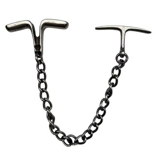 Originele Nederlandse WWII politie knevel ketting voor gevangenen transport ook gebruikt door Duitse Polizei zeldzaam militaria object