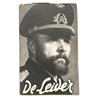 Original WWII Flemish VNV booklet - De Leider