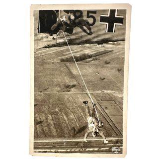 Original WWII German Luftwaffe Fallschirmjäger postcard