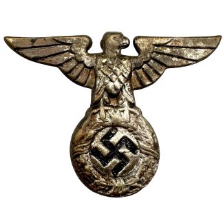 Original WWII German SS/SA early metal cap eagle