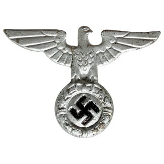 Original WWII German SS/SA early metal cap eagle