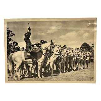 Original WWII German Waffen-SS postcard 'SS-Kavalleriedivision'