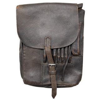 Original WWII German Wehrmacht map case leather Meldekartentasche field gear