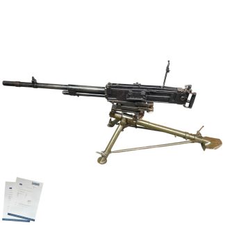 Original WWII Italian Breda 37 with tripod (1942) EU-Deko