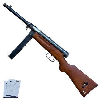 Original WWII Italian MP Beretta 38/44 EU-Deko