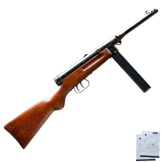 Original WWII Italian MP Beretta 38/44 EU-Deko