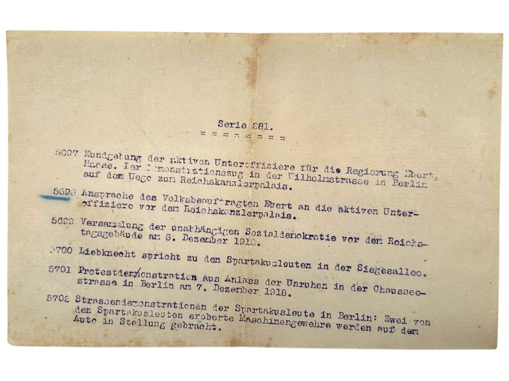 Original 1918-1919 German photo set of street fighting and political unrest in Berlin - Image 8