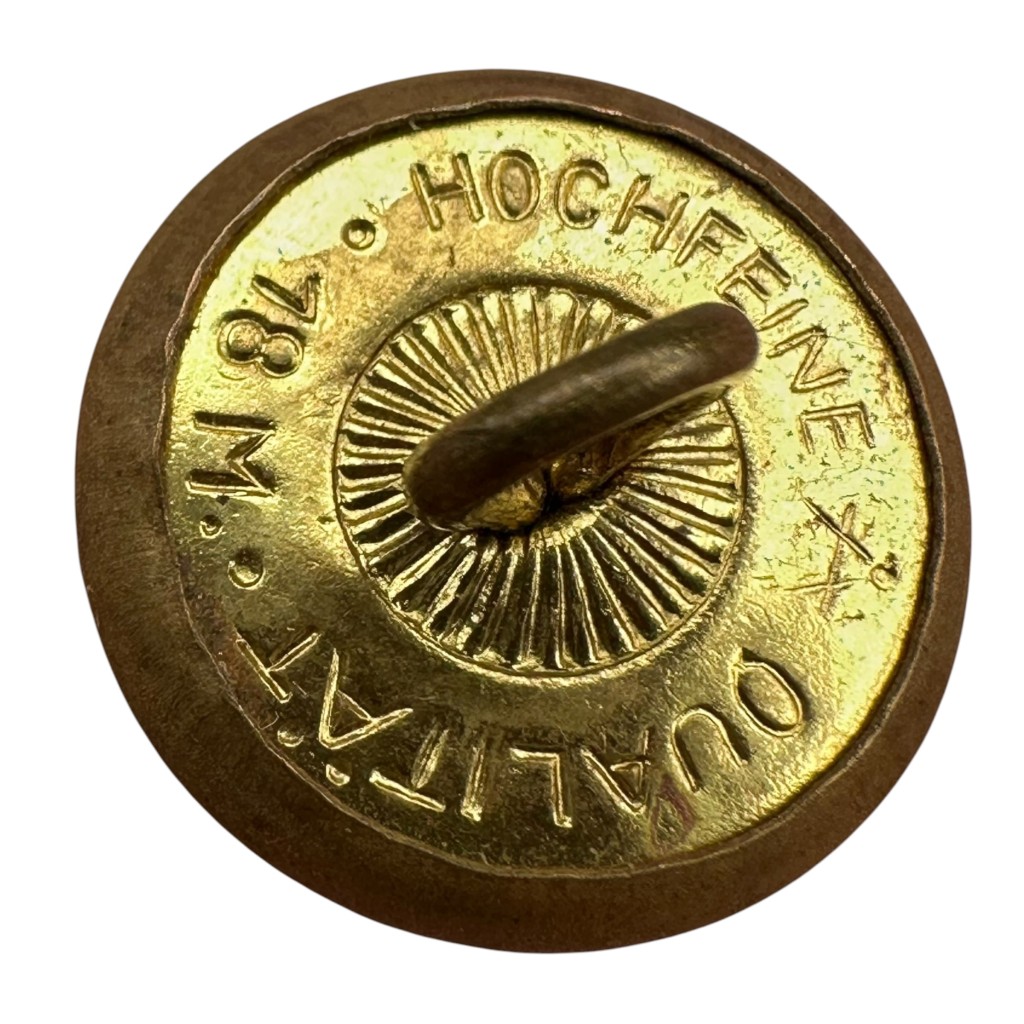 Original WWII German SS dress tuxedo button - Image 2