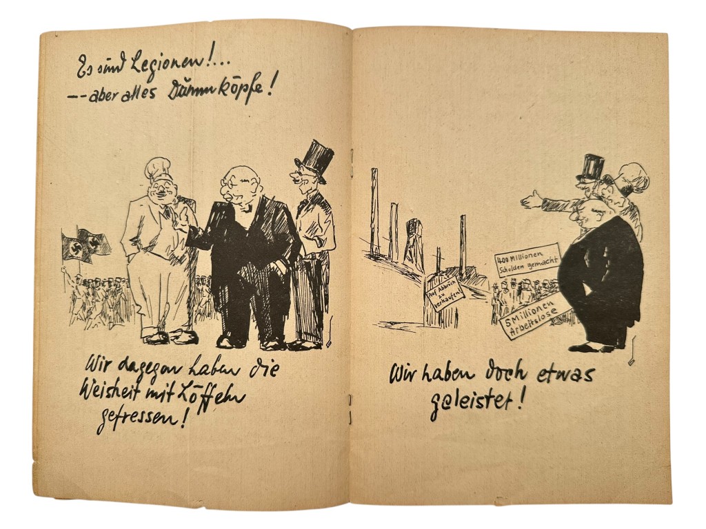 Original Early 1930s German NSDAP brochure 'Öffnet das Tor wieder!' - Image 6