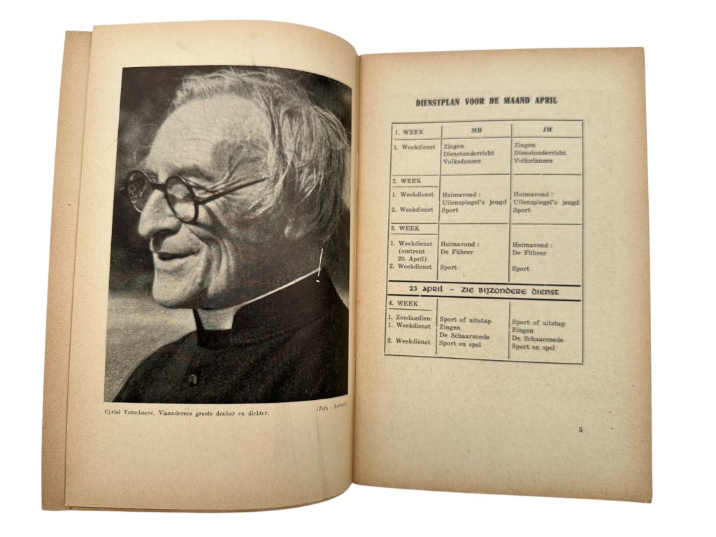 Original WWII Flemish Hitlerjugend brochure 'Führerinnendienst der Hitler-Jugend Vlaanderen' - Image 5