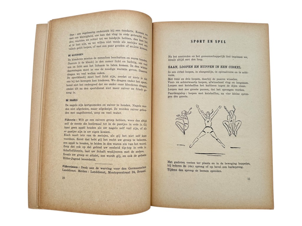 Original WWII Flemish Hitlerjugend brochure 'Führerinnendienst der Hitler-Jugend Vlaanderen' - Image 7