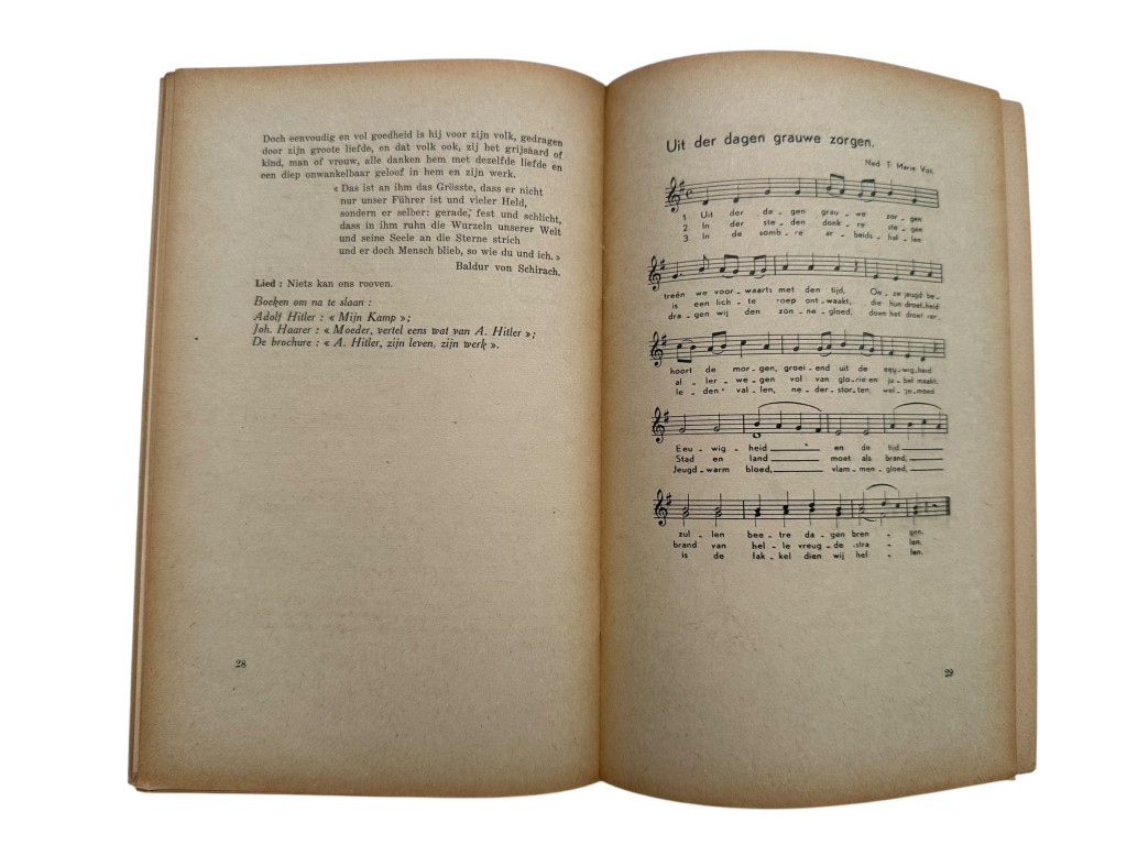 Original WWII Flemish Hitlerjugend brochure 'Führerinnendienst der Hitler-Jugend Vlaanderen' - Image 10