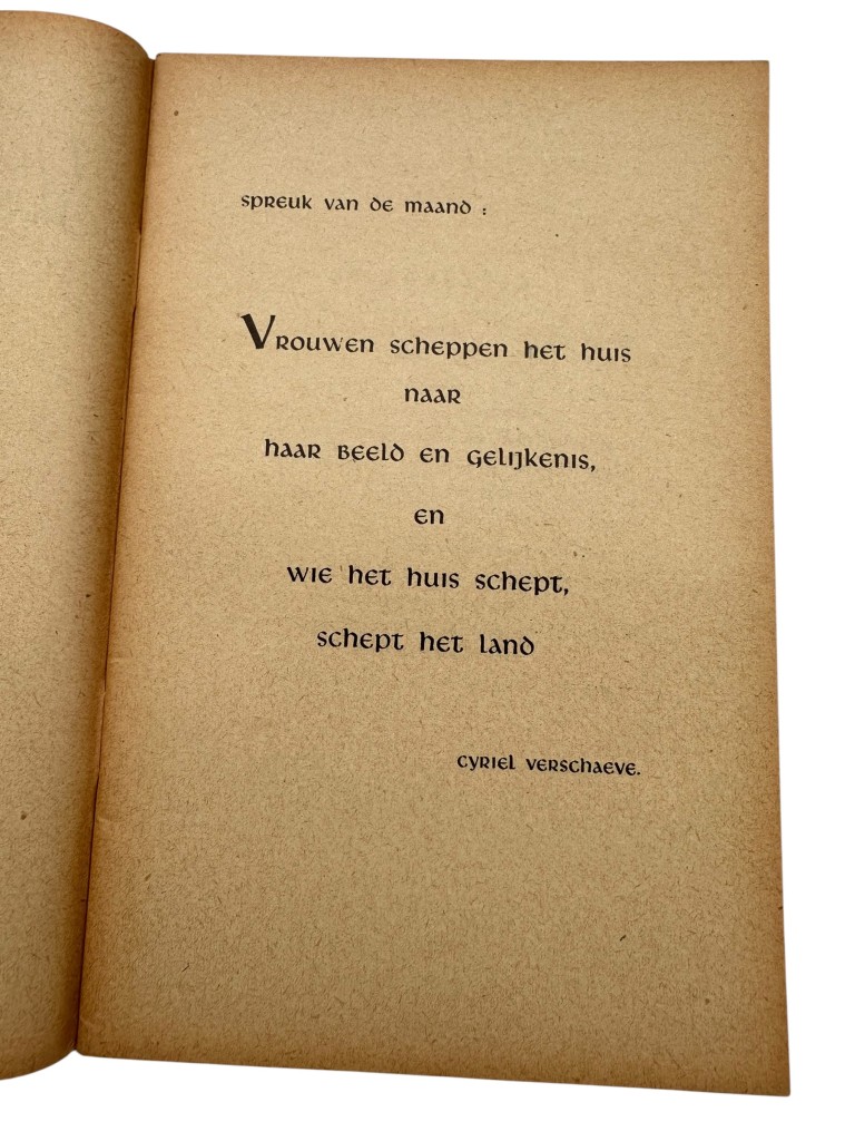 Original WWII Flemish Hitlerjugend brochure 'Führerinnendienst der Hitler-Jugend Vlaanderen' - Image 4