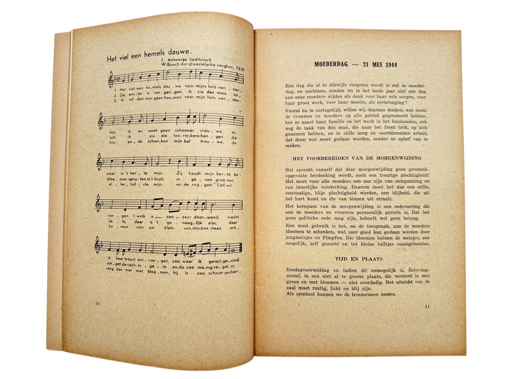 Original WWII Flemish Hitlerjugend brochure 'Führerinnendienst der Hitler-Jugend Vlaanderen' - Image 8