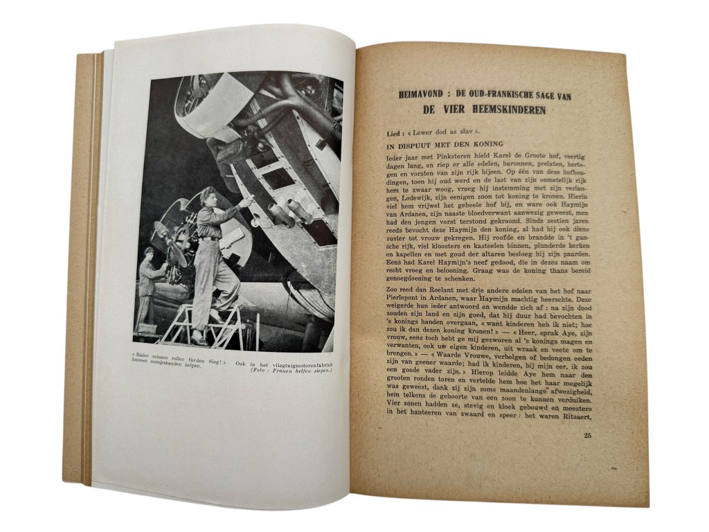 Original WWII Flemish Hitlerjugend brochure 'Führerinnendienst der Hitler-Jugend Vlaanderen' - Image 11
