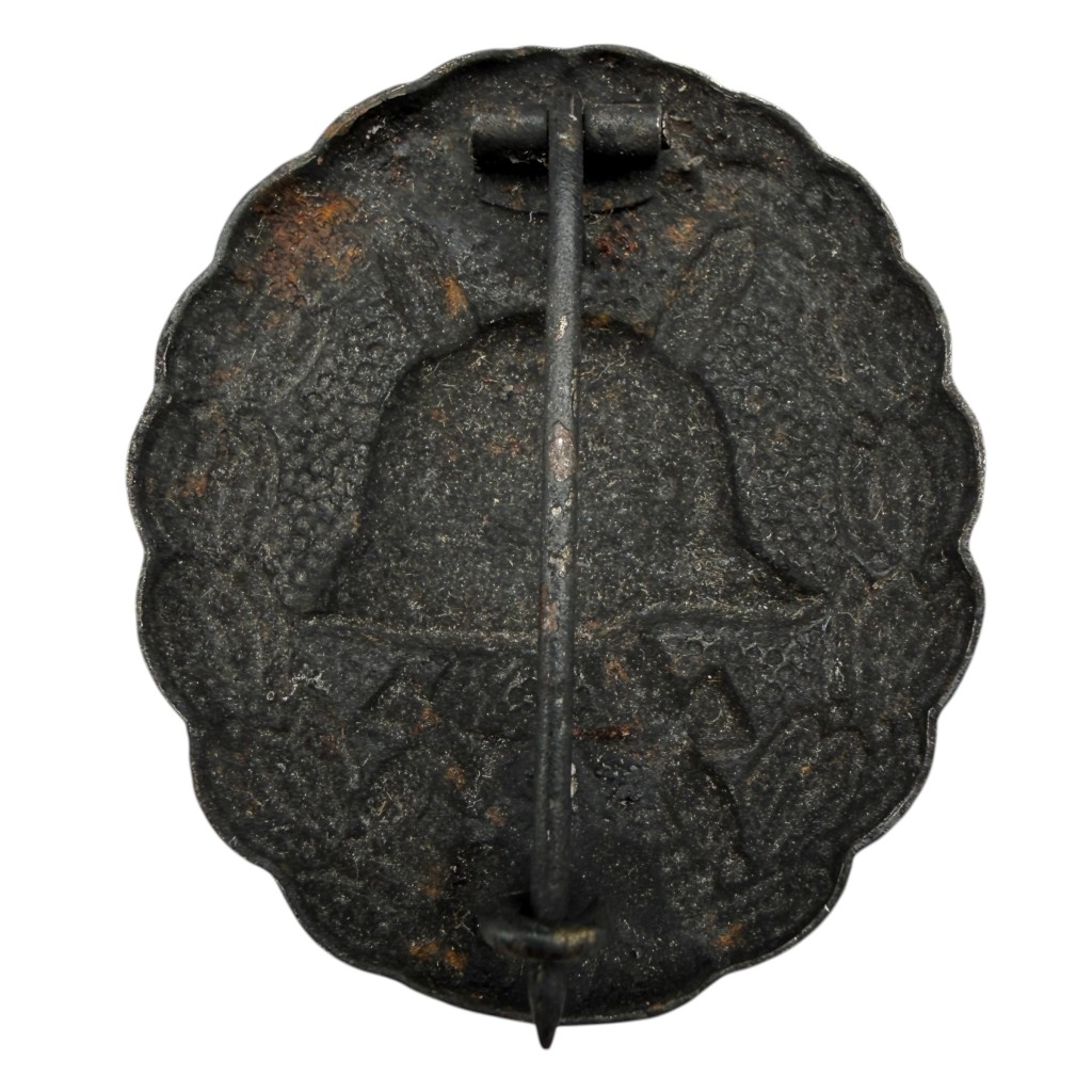 Original WW1 German wound badge in black - Image 2