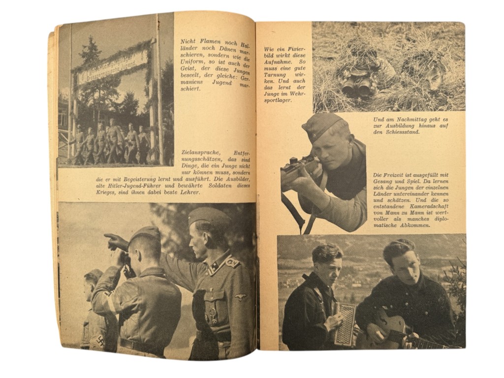 Original WWII German brochure 'Soldatenbrief der NSDAP in den Niederlanden' - Image 7