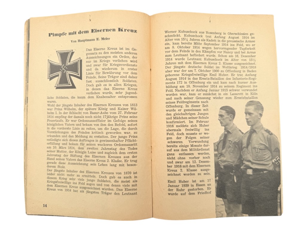 Original WWII German brochure 'Soldatenbrief der NSDAP in den Niederlanden' - Image 9