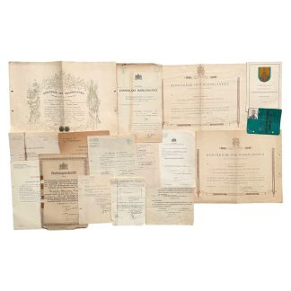 Original 1927-1961 Dutch Marechaussee estate of Hendrik Adriaan Prevo (Engelandvaarder)