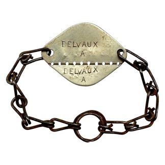 Original Pre 1940 Belgian army dog tag