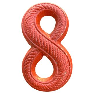 Origineel Pre 1940 Nederlands leger 8 regiment nummer embleem ‘veldmuts’