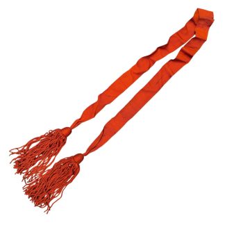 Originele pre 1940 Nederlandse leger oranje sjerp gala uniform met kwasten militair verzamelobject Nederland.