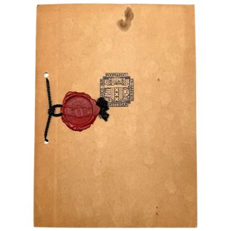 Origineel WOII Handelsregister dossier Maison de Bonneterie Kalverstraat Amsterdam 1921 1941 arisering Joods bedrijf Kamer van Koophandel documenten