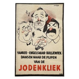 Original WWII Dutch NSB leaflet - militaria