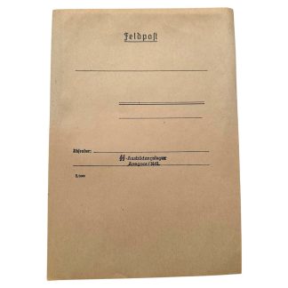 Original WWII Dutch Waffen-SS unused Feldpost letter SS-Ausbildungslager Avegoor