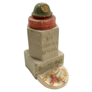 Original WWII Dutch army ceramic figurine 1940