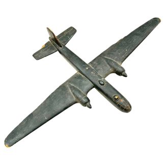 Original WWII German Luftwaffe Heinkel He 177 wooden model