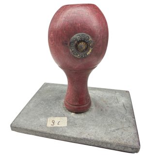 Original WWII German administrative stamp Wehrmacht Standort Verwaltung Hilversum Geräte Kartei Netherlands militaria