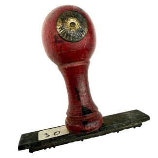 Original WWII German Wehrmacht stamp Hilversum