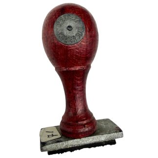 Originele WWII Duitse stempel Betrag erhalten Wehrmacht Hilversum financieel administratie militaria Nederland.