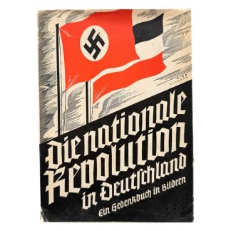 Original German brochure Die nationale Revolution in Deutschland 1930s historical printed propaganda collectible