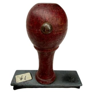 Original WWII German stamp 'Der Wehrmachtbefehlshaber in den Niederlanden'