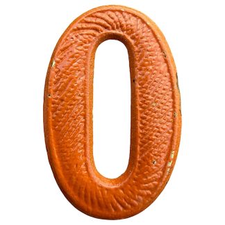 Origineel Pre 1940 Nederlands leger 0 regiment nummer embleem ‘veldmuts’