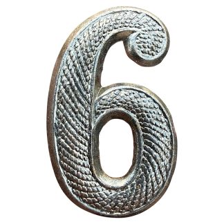 Origineel Pre 1940 Nederlands leger 6 regiment nummer embleem ‘Kepie’ - militaria - mobilisatie