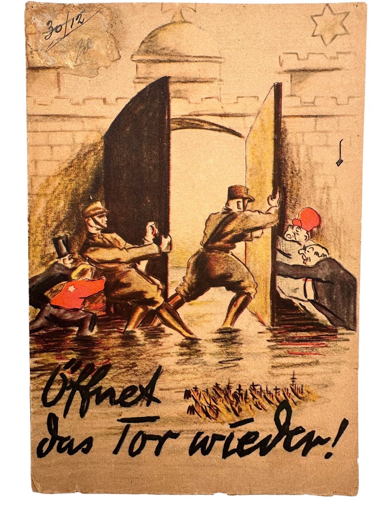 Original Early 1930s German NSDAP brochure 'Öffnet das Tor wieder!'