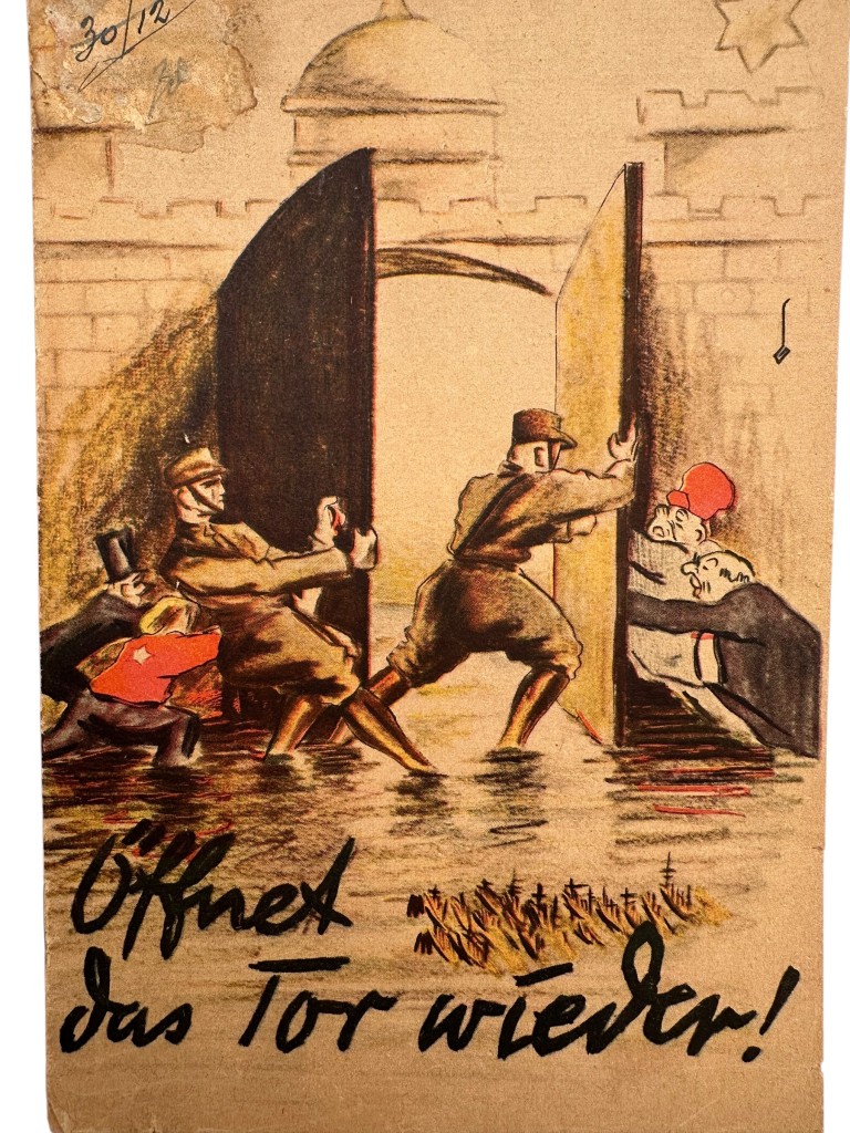 Original Early 1930s German NSDAP brochure 'Öffnet das Tor wieder!'